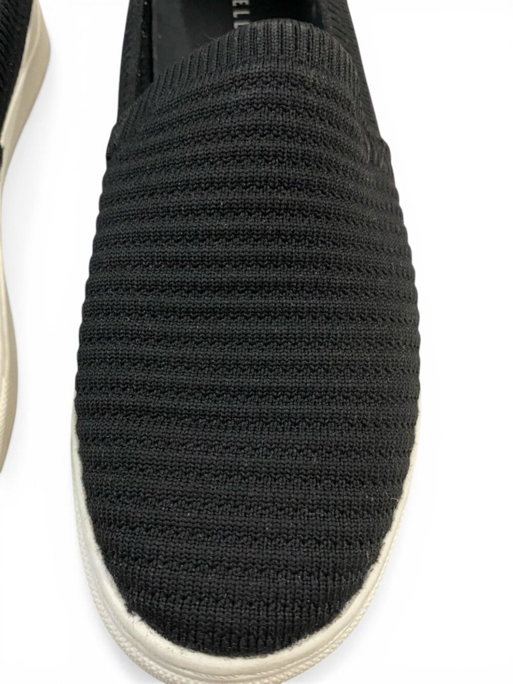 Kelly & Katie Black Knit Slip On Sneakers Womens Size 7M Casual Comfort Shoes - Picture 10 of 10